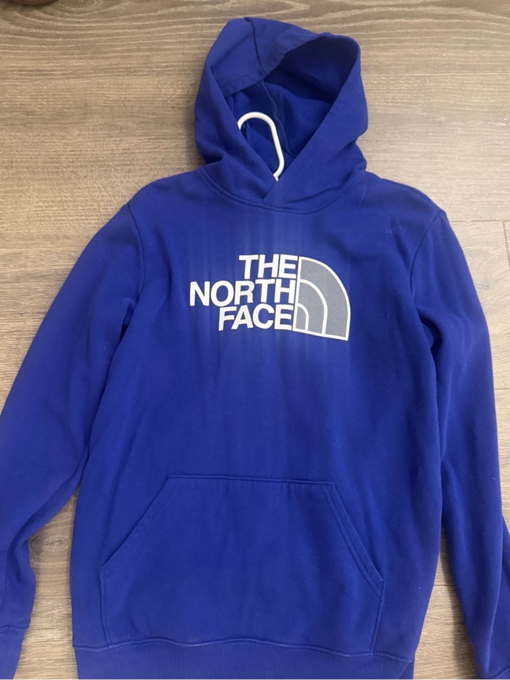 The North Face Blue Logo Hoodie